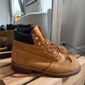 Timberland Men's Brown Leather Boots